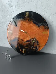 Часы из эпоксидной смолы. 1