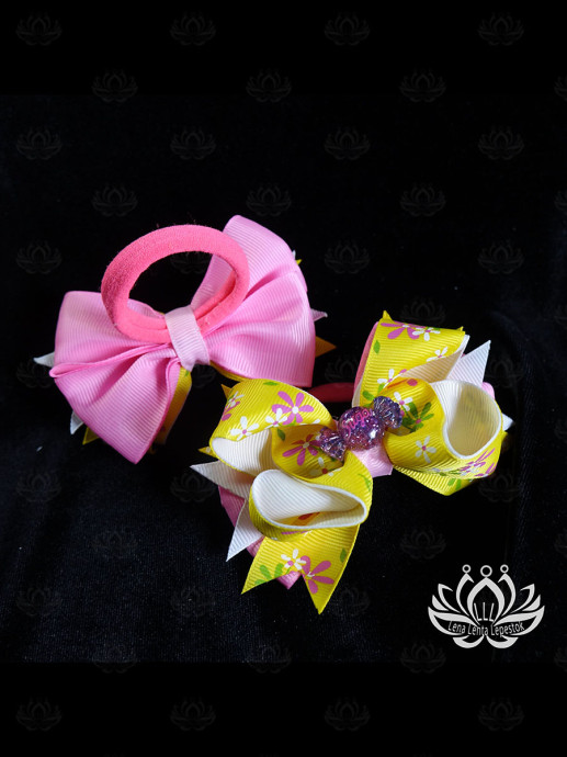 Резинки handmade Бант "Карамелька" 1
