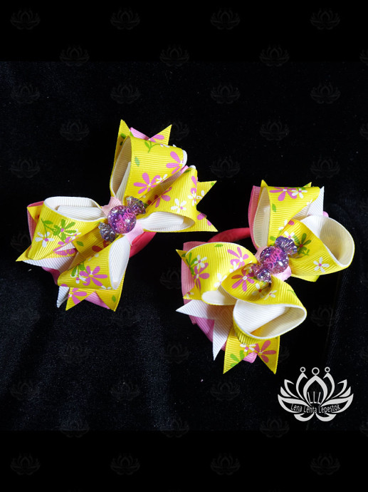 Резинки handmade Бант "Карамелька" 0