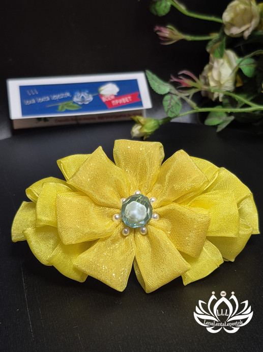 Заколка для волос ручной работы 0