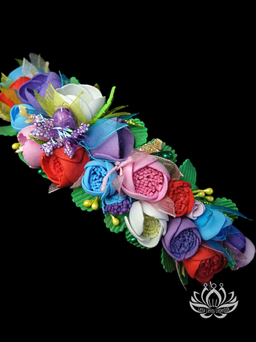Ободок handmade "Бутоны" 1