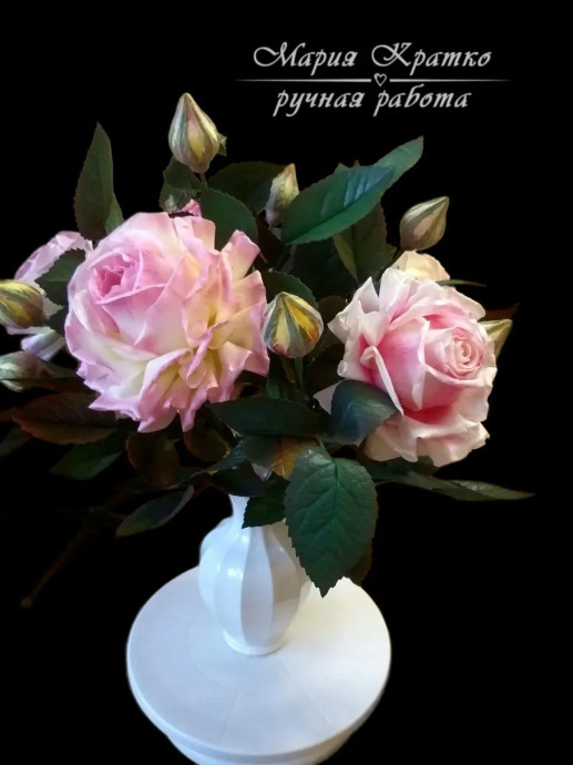 Розы, светильник 1